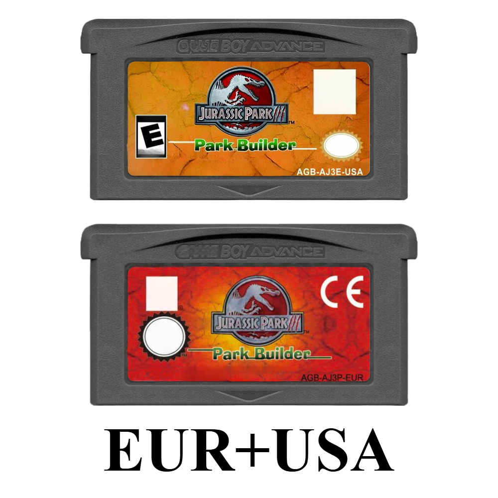 Retro Gaming Gif - Jurassic Park III Park Builder GBA