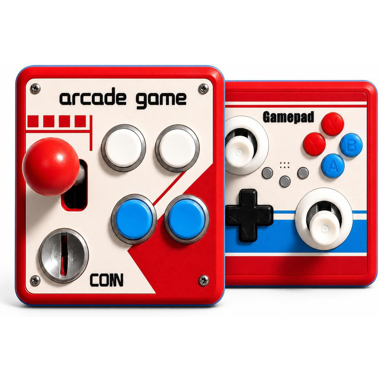 Retro Gaming Gif - Drill-Free Light Switch Cover Retro Arcade