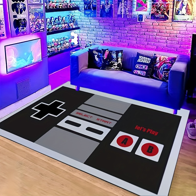 Game Area Rugs 3D Printed Play - огляд і ціна Retro Gaming Rug