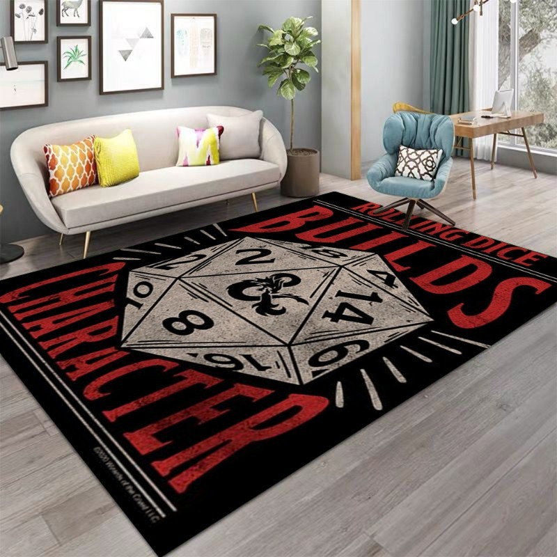 Dungeons Dragons Dice Sword Vi - огляд і ціна Retro Gaming Rug