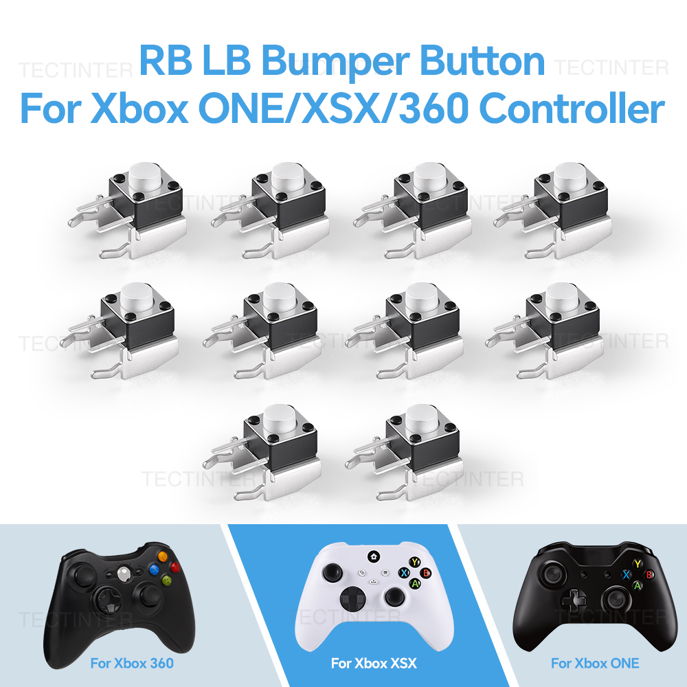 10Pcs Replacement RB LB Bumper - огляд і ціна Retro Gaming Xbox 360