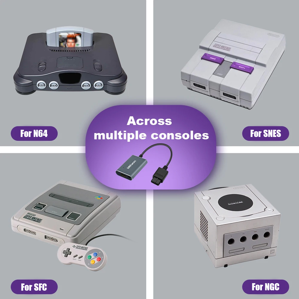 Bitfunx 720P Svideo / AV To HD - огляд і ціна Retro Gaming Gif
