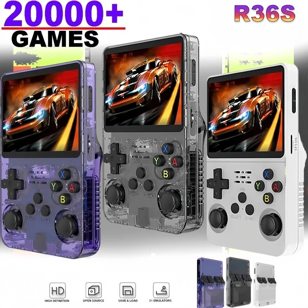 Mini R36S Retro Handheld Video - огляд і ціна Retro Gaming Xbox 360