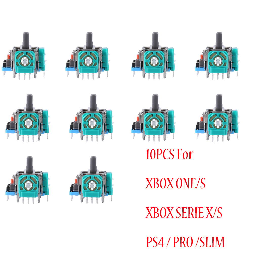 10Pcs 3D Analog Joystick Repla - огляд і ціна Retro Gaming Xbox 360