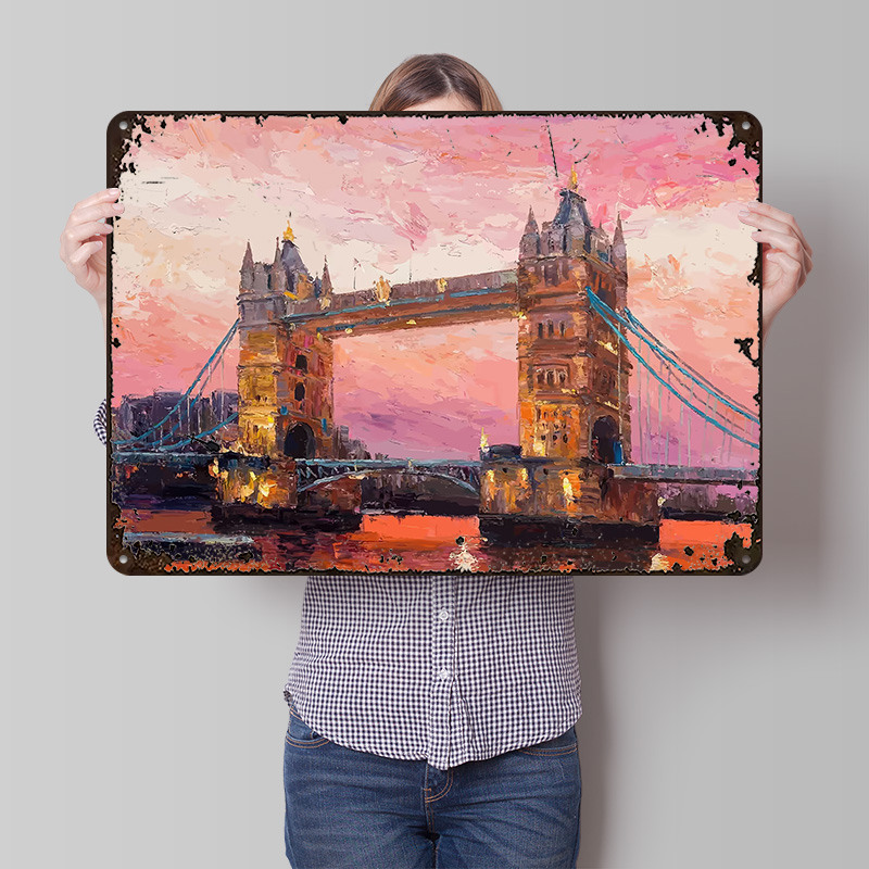 Travel to London Metal Poster  - огляд і ціна Retro Gaming In London