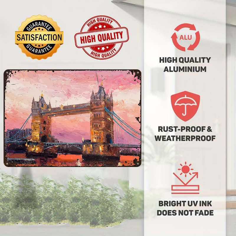 Travel to London Metal Poster  - огляд і ціна Retro Gaming In London