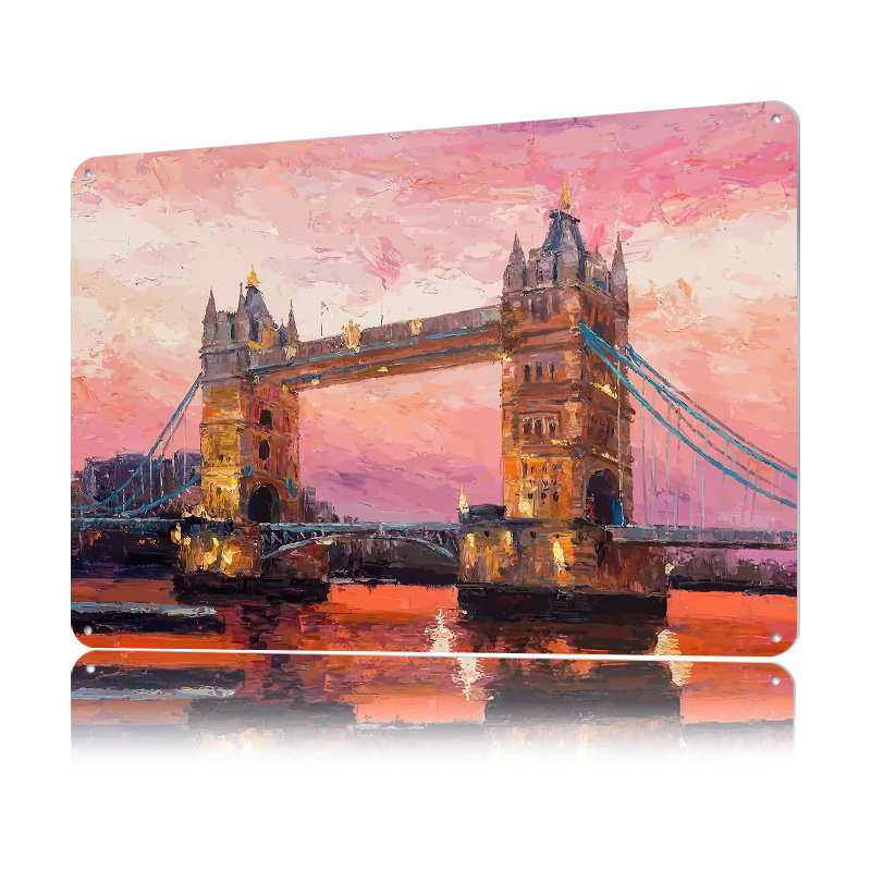 Travel to London Metal Poster  - огляд і ціна Retro Gaming In London