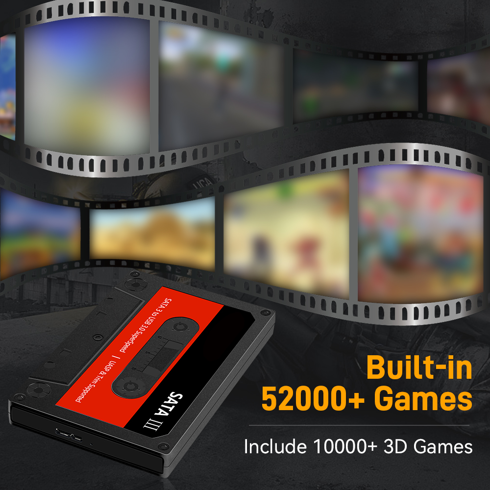 Batocera 500G/2T Emulator Game - огляд і ціна Retro Gaming Ps2