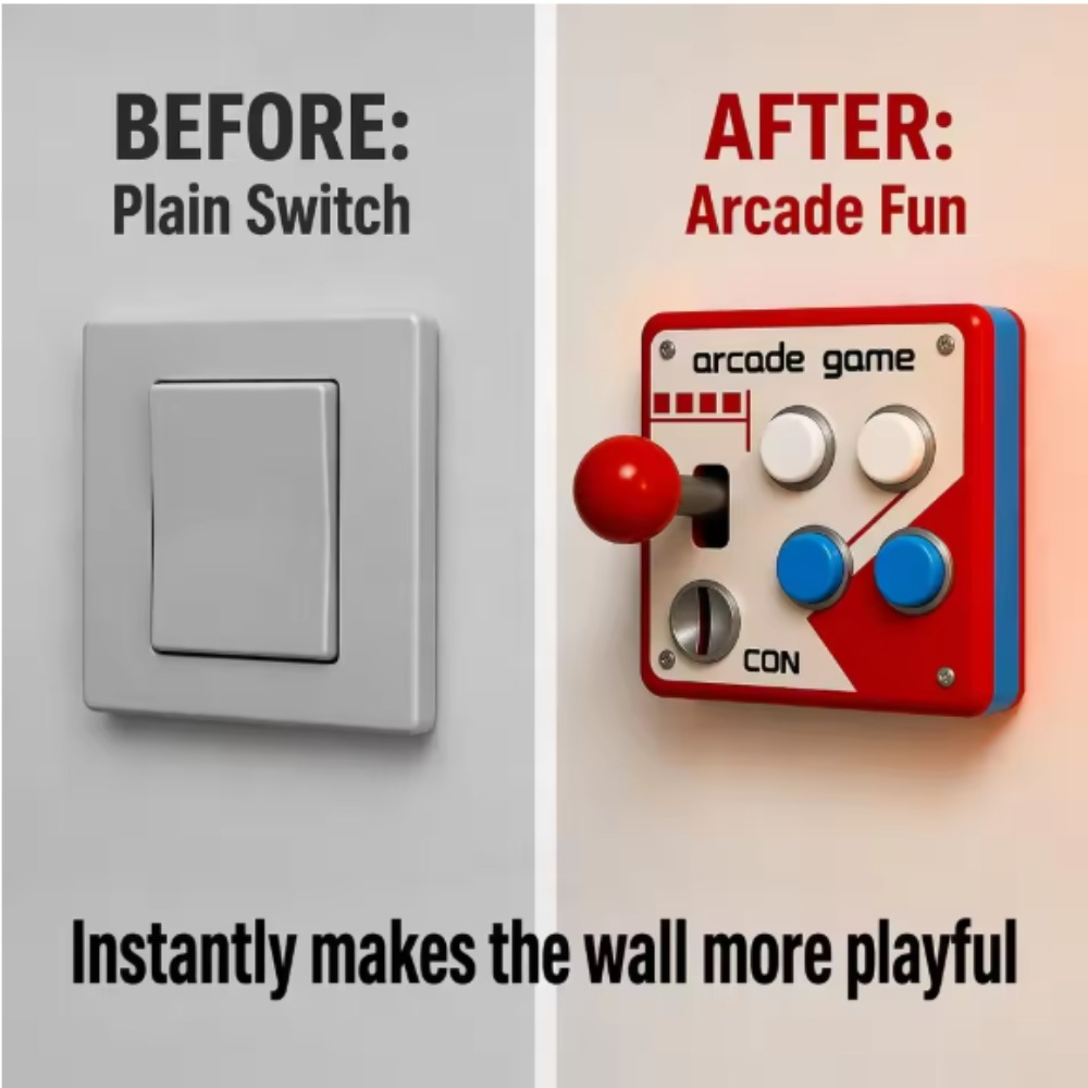 Retro Arcade Joystick Switch P - огляд і ціна Retro Gaming Gif