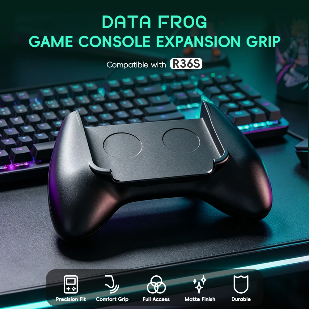 Data Frog R36S Game Grip Ergon - огляд і ціна Retro Gaming Portable