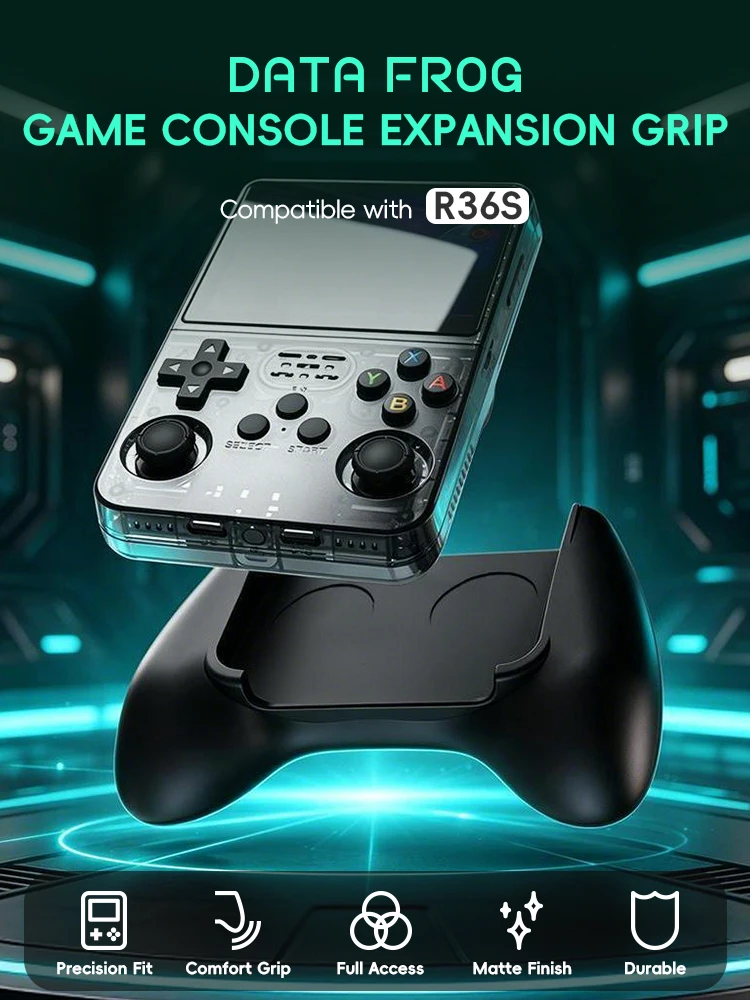 Data Frog R36S Game Grip Ergon - огляд і ціна Retro Gaming Portable