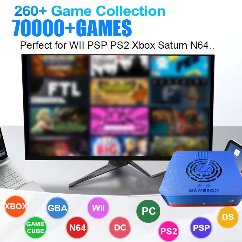GD10 Dual System Retro Game Co - огляд і ціна Retro Gaming Ps2