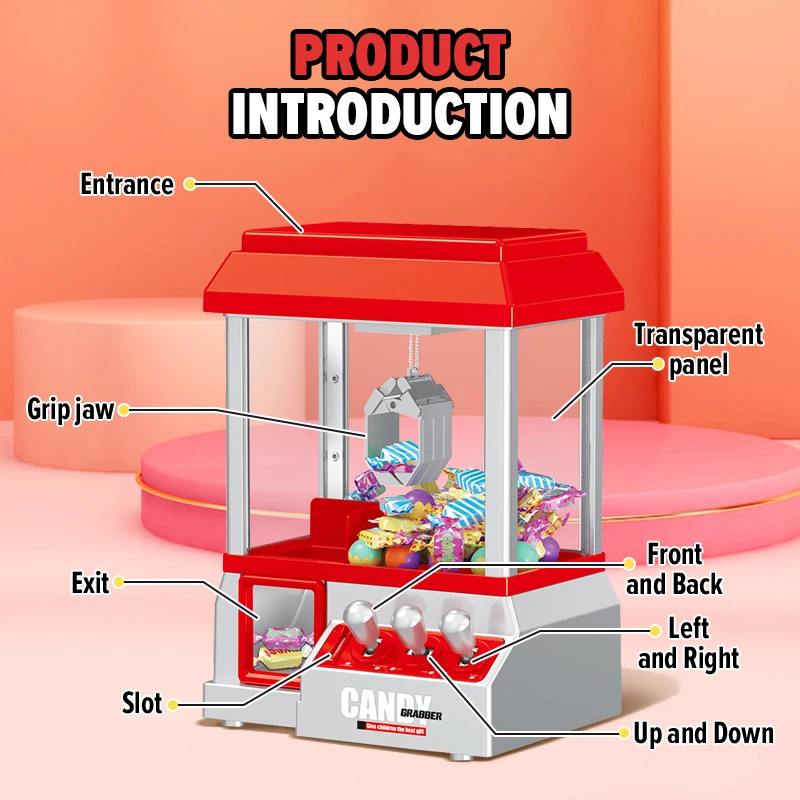 Claw Machine Electronic Candy  - огляд і ціна Game Retro Gaming
