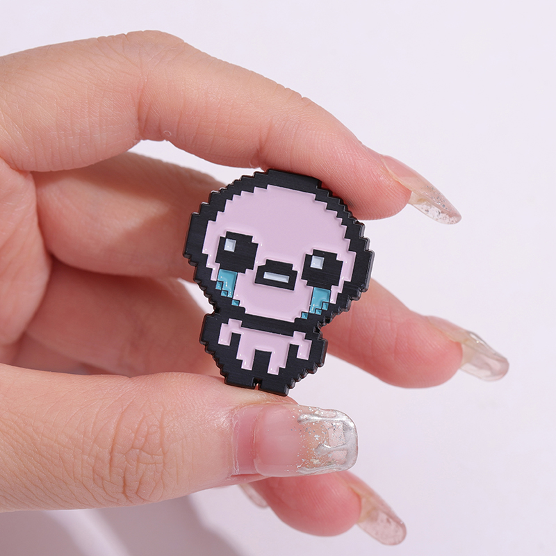 The Binding of Isaac Cry Brooc - огляд і ціна Retro Gaming Gif