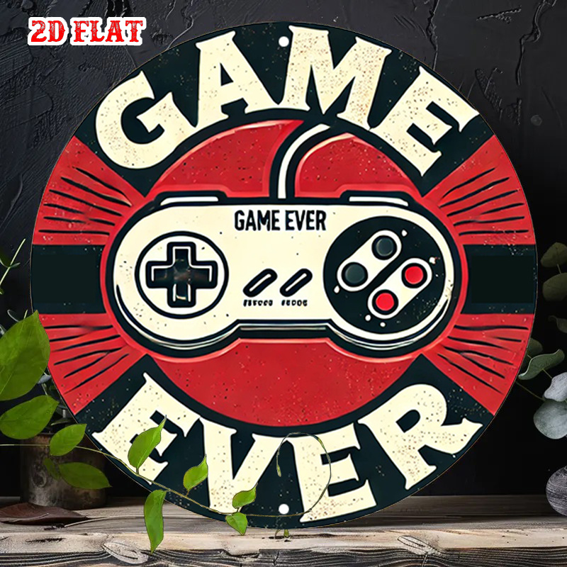 2D Flat 1pc Retro Gaming Round - огляд і ціна Game Retro Gaming