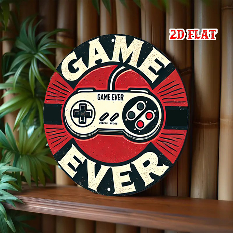 2D Flat 1pc Retro Gaming Round - огляд і ціна Game Retro Gaming