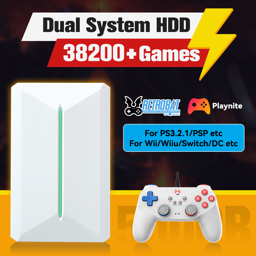 Retrobat＆Playnite System HDD R - огляд і ціна Retro Gaming Ps2