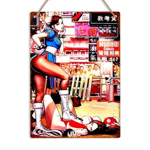 Chun Li Retro Gaming Metal Wal - огляд і ціна Retro Gaming Gifts
