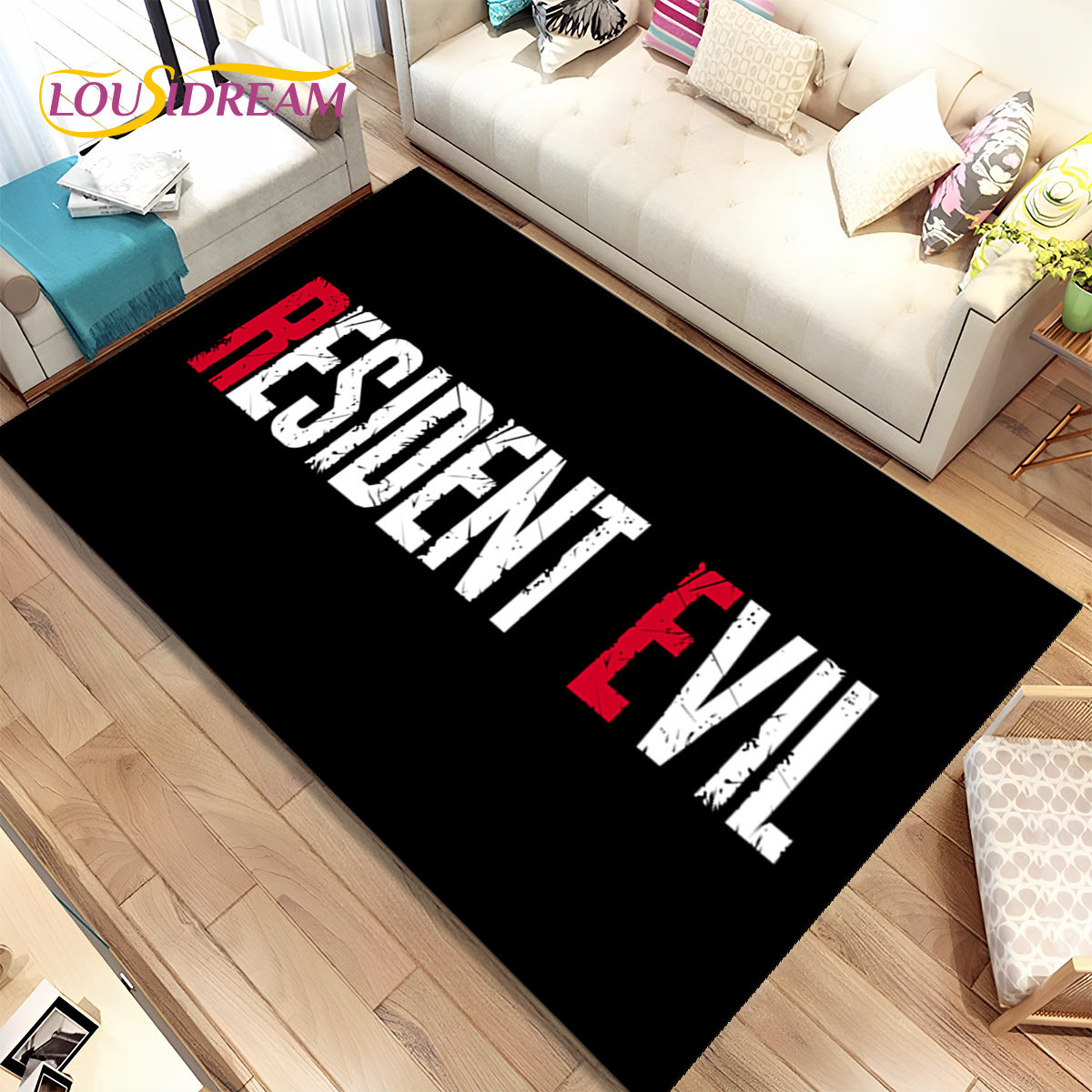 3D R-Resident Evil Games Gamer - огляд і ціна Retro Gaming Rug