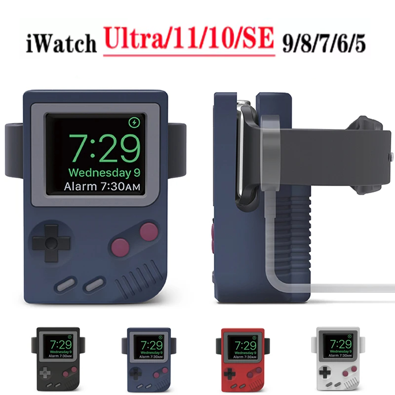 Silicone Holder for IWatch Cha - огляд і ціна Retro Handheld Console