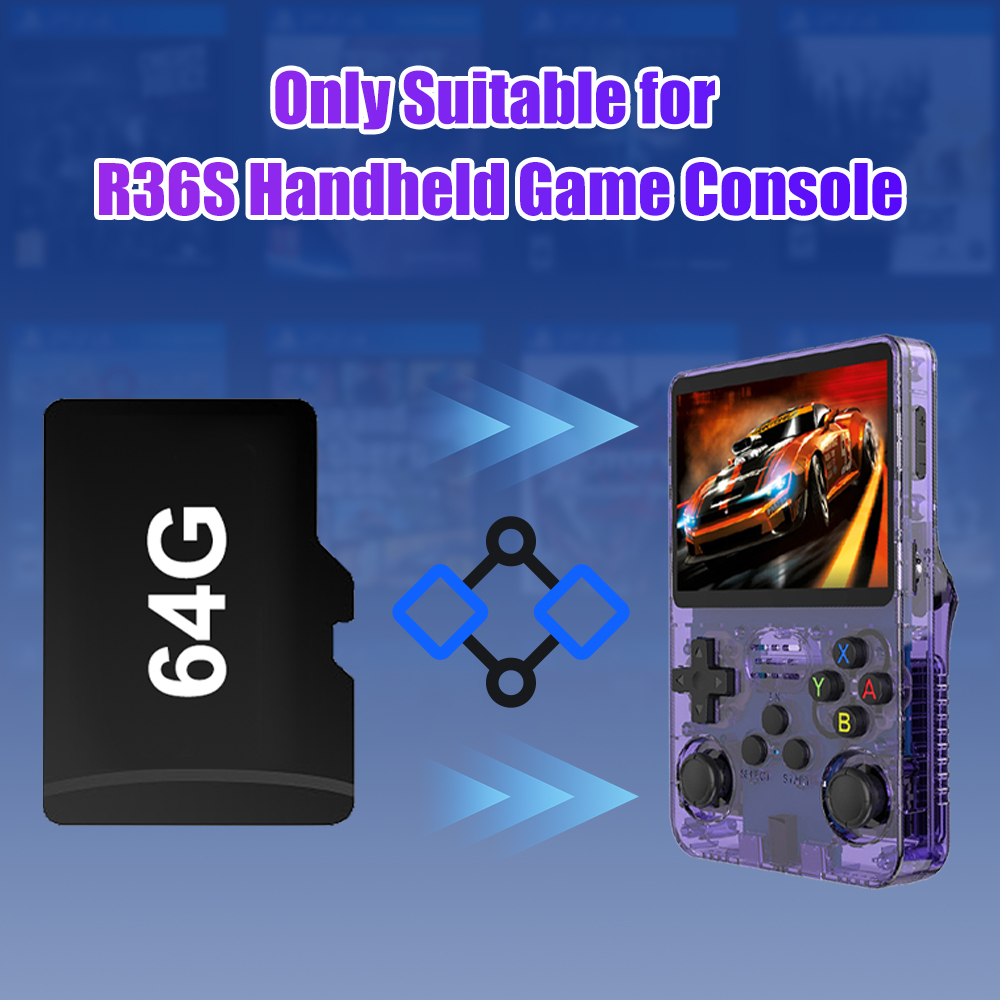 64G Game TF Card for R36S Vide - огляд і ціна Retro Gaming N64