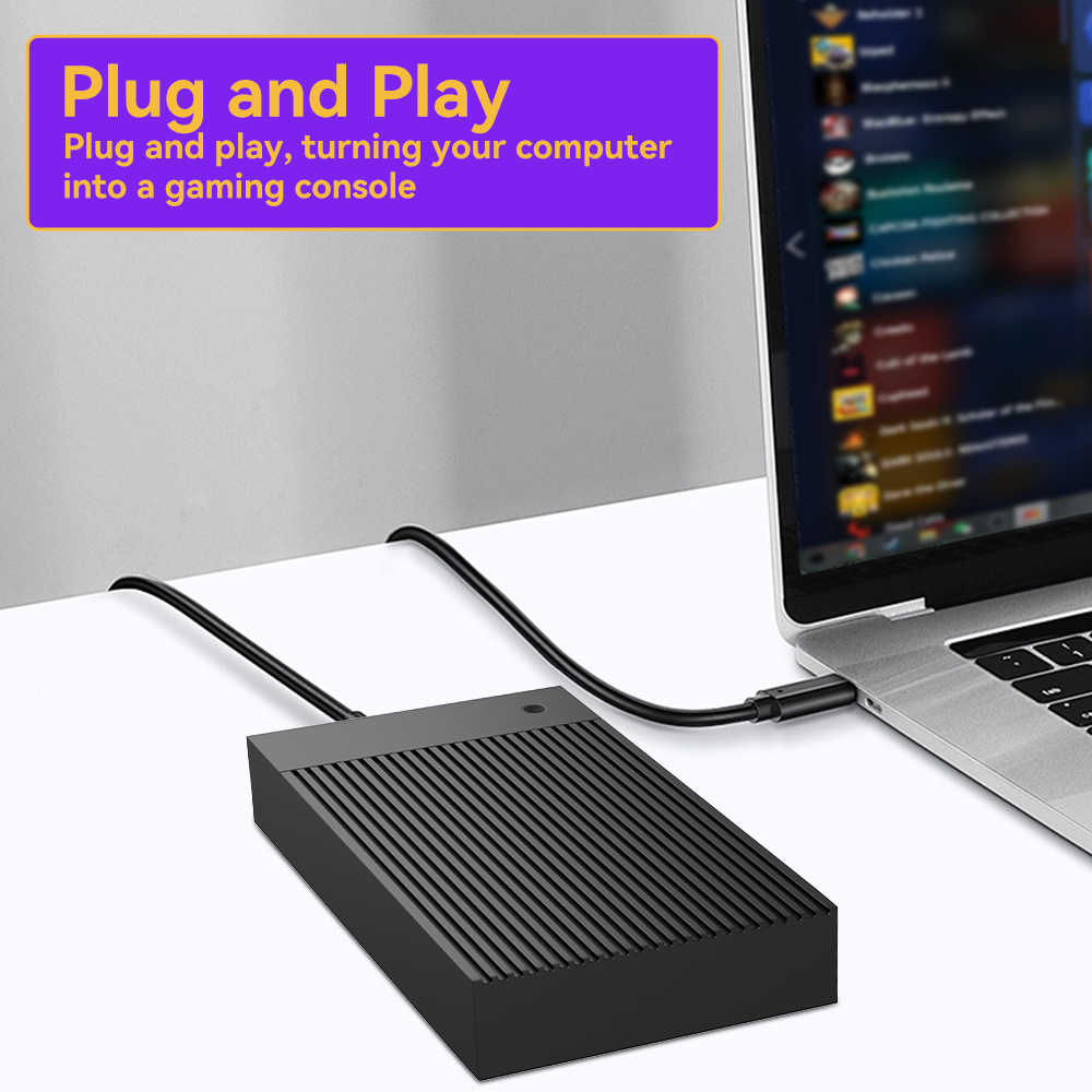 Portable 4TB Gaming HDD with 5 - огляд і ціна Retro Gaming Ps2