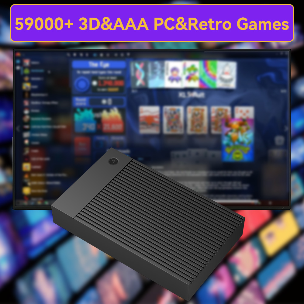 Portable 4TB Gaming HDD with 5 - огляд і ціна Retro Gaming Ps2