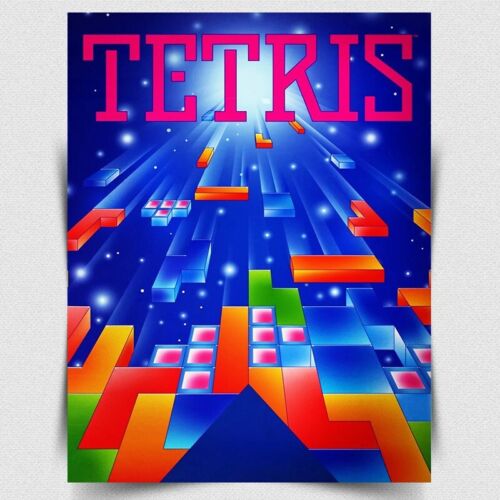 TETRIS METAL SIGN PLAQUE - Ret - огляд і ціна Game Retro Gaming