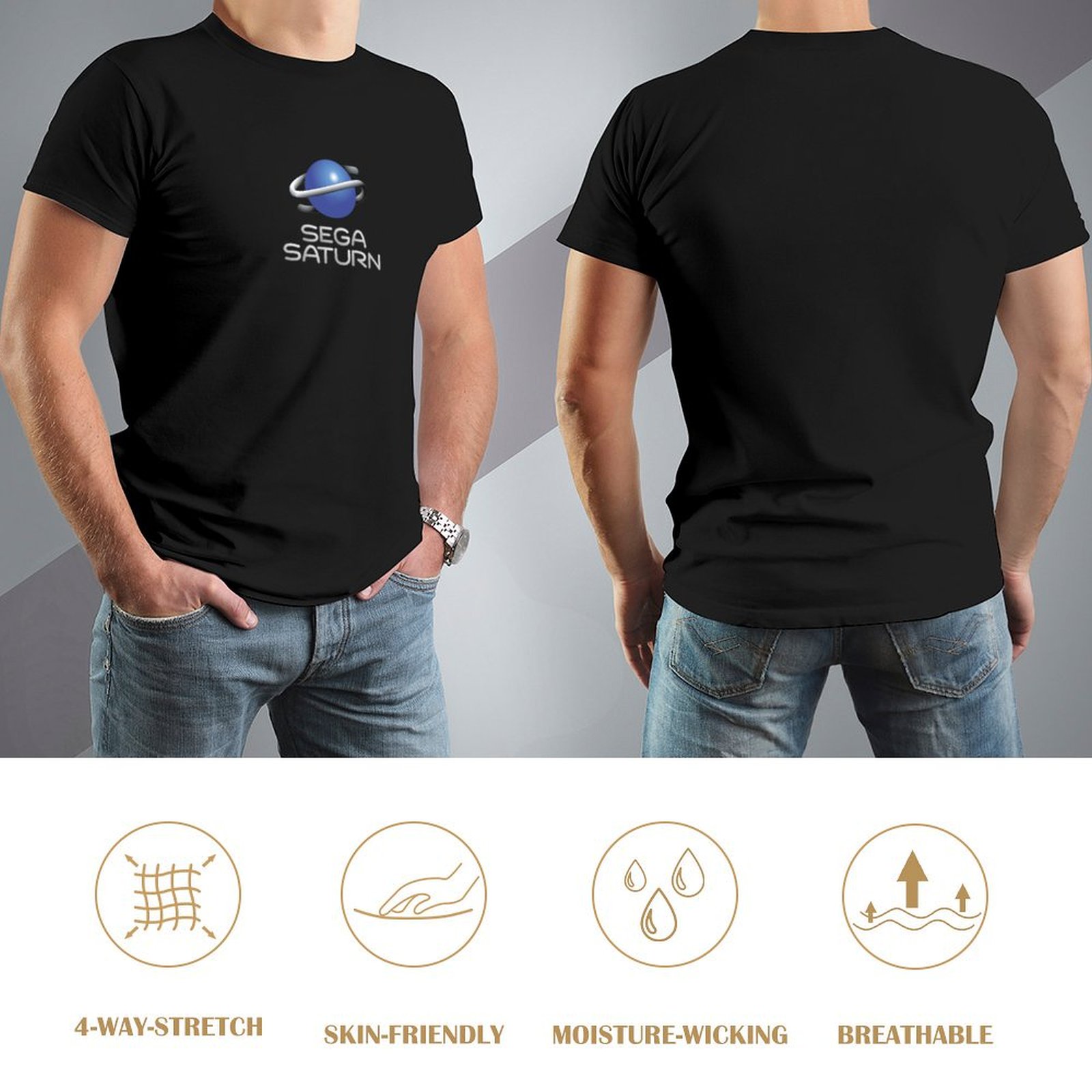 Sega Saturn Retro Video Game C - огляд і ціна Retro Gaming Logo