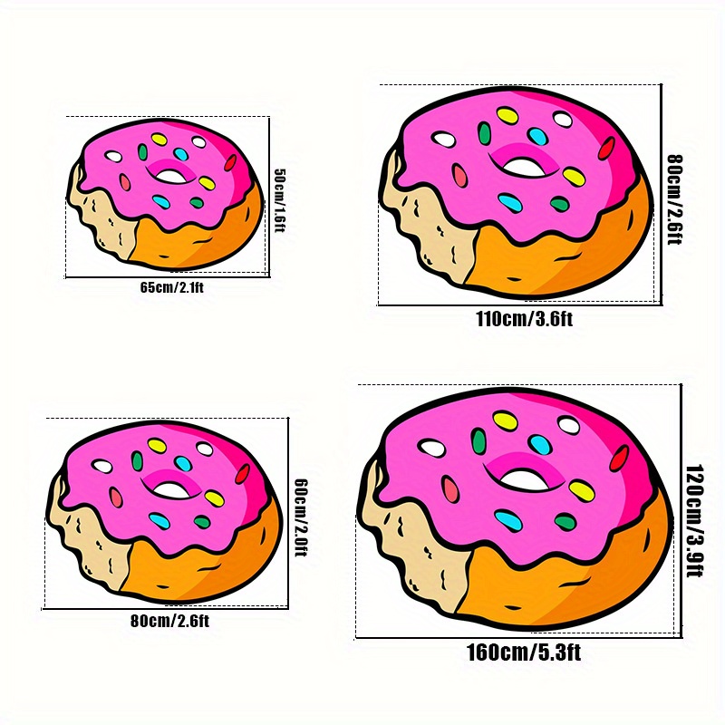 VIKAMA Donut Rug Noise-Reducin - огляд і ціна Retro Gaming Rug