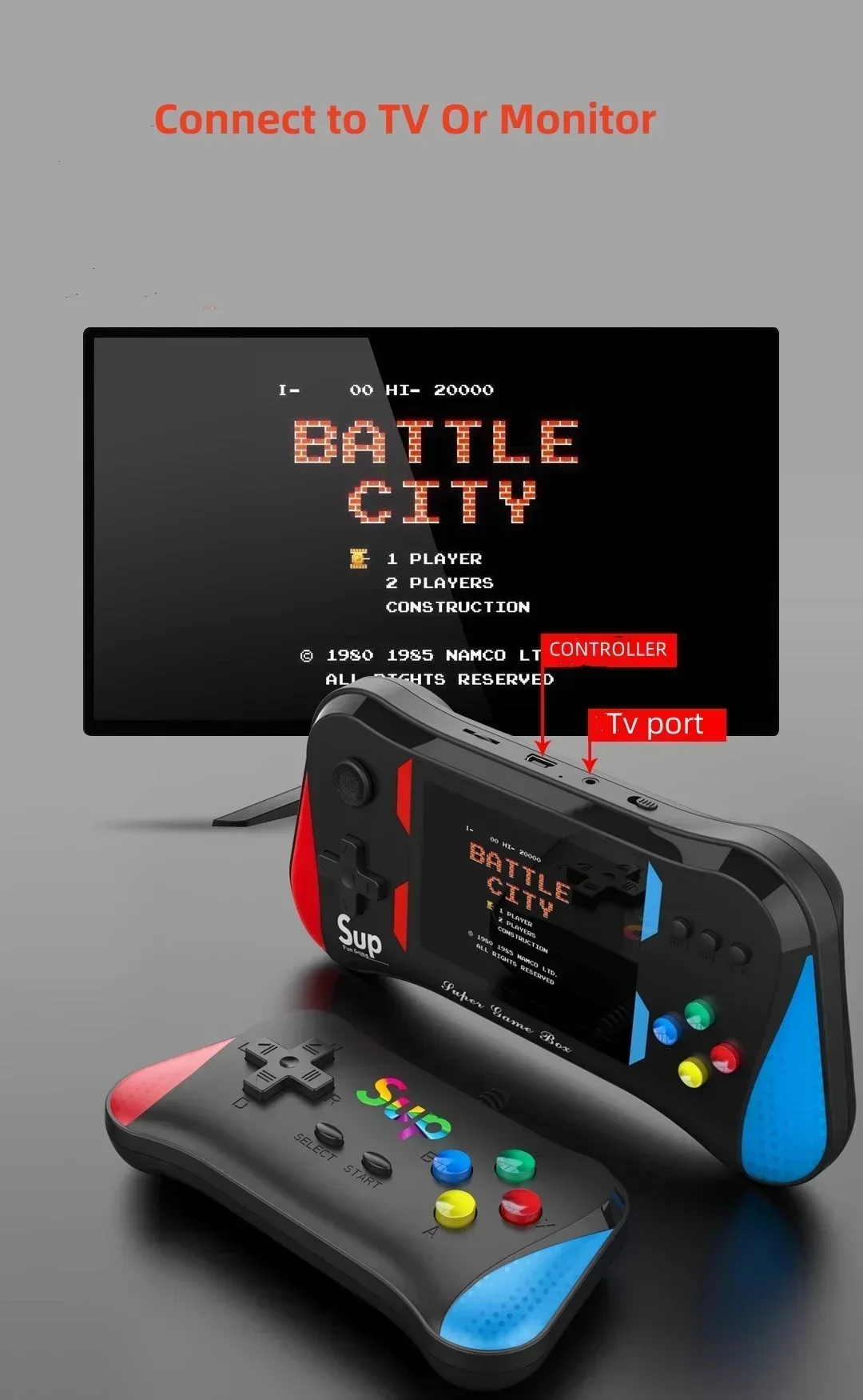 Children's Game Console Palm R - огляд і ціна Retro Handheld Console