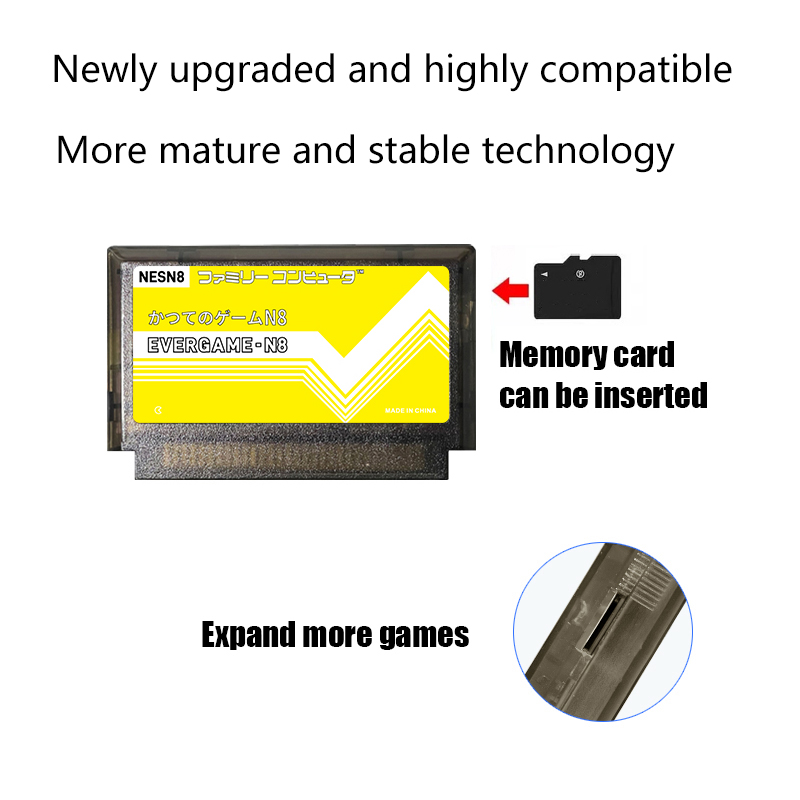 REMANK EVERGAME N8 NES Cartrid - огляд і ціна Retro Gaming Setup