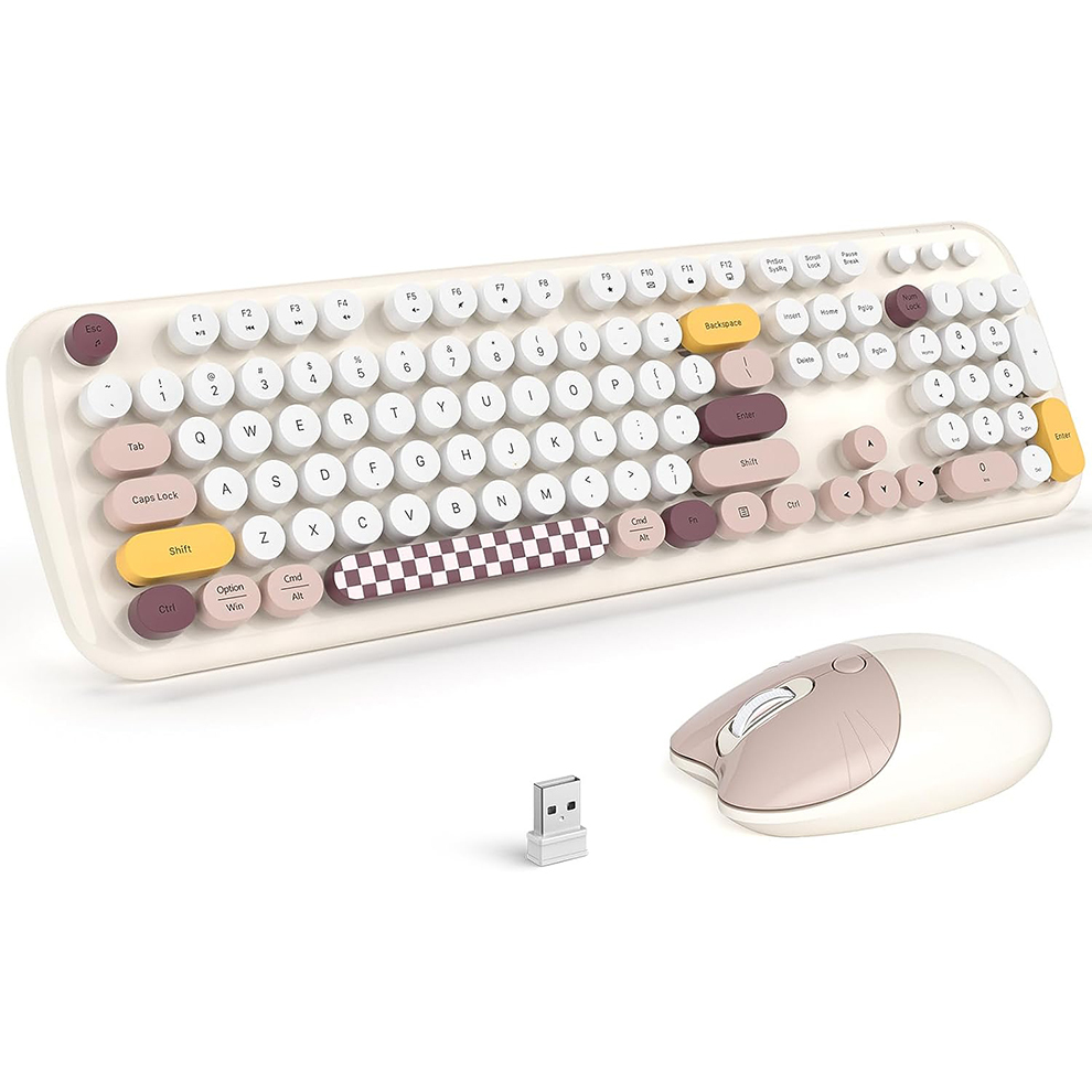 MOFII Wireless Keyboard and Mo - огляд і ціна Retro Gaming Kc