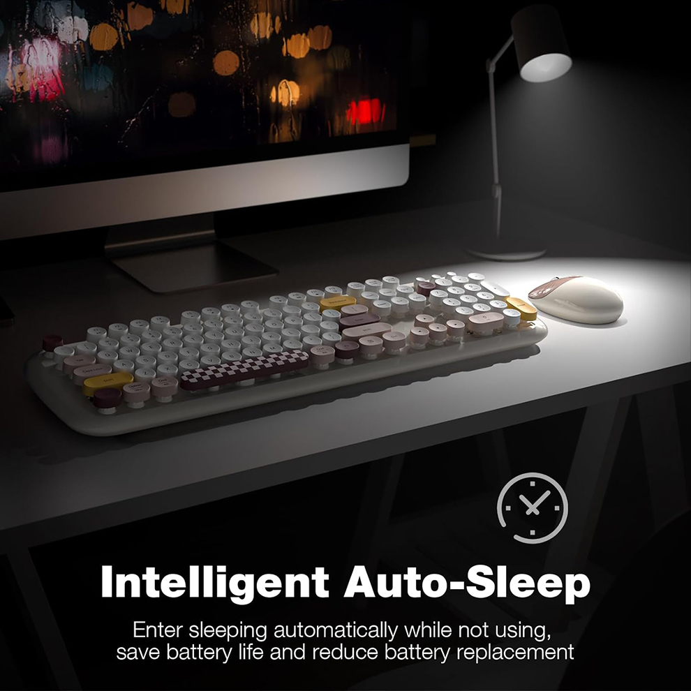 MOFII Wireless Keyboard and Mo - огляд і ціна Retro Gaming Kc